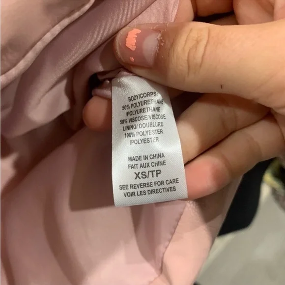 Cami NYC Coat Cecilia Faux Leather Puffer in Light Pink - Picture 5 of 7